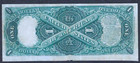 1880  1 Legal Tender   Fr 28   Large Spiked Seal   Nice Extra Fine  Abt Unc Note
