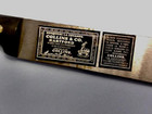 Vintage Legitimus Collins   Co machete With Sheath 10 5  Blade Unused