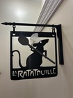 La Ratatouille Wall Sign Disney Remy Kitchen Decor French Restaurant Style Prop