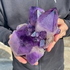 5lb Large Natural Amethyst Geode Quartz Cluster Crystal Specimen Healing
