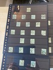 Gb Kevii  Triangle Cancels Few Kgv X161 Stamps On 14 Stock Pages L994