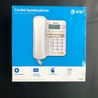 New At t Cl2909 Corded Phone White Speakerphone Caller Id call Waiting