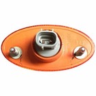 Oval Side Turn Signal Lamp - Amber Led   Amber Lens For Hino 238  358  368  338