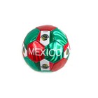 Green White   Red Mexico All Weather Small Soccer Ball For Kids Official Size 2