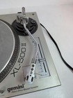 Gemini Xl-500 Ii Dj Direct Drive Manual Record Turntable Works Missing Parts