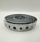 Galvanized Plumbers Tape     Perforated Metal Hanger Strap   3 4 x10 Feet  28 Guage 