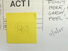 The Simpsons Production Storyboard Copy 2005 91 Pages W  Notes   Drawing Post It