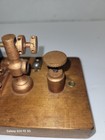 Vintage 1929 Morse Code Relay Wood  Base Railroad Railway Parts Or Repair
