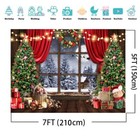 7x5ft Christmas Backdrop Winter Christmas Backdrop For Photography Merry Xmas   