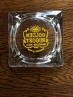 Vintage Golden Nugget Casino Las Vegas Nevada Ashtray Clear Glass Square