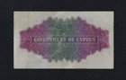 Cyprus 2 Shillings 1941 P-21 Vf  