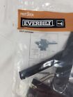 Everbilt Black Post Latch Self-latching Heavy Duty Gate Fence Steel Hardware Kit