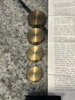 Vintage Brass Peerless Nested Boxes-4 1988 Viking-haenchen Mfg  W instructions