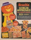 1963 Brachs Halloween Vintage Print Ad Original Two Pages Goblin 63 Kinds