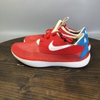 Nike Solarsoft Moccasin Shoes Mens Size 7 Red White Blue Lightweight 555301-614