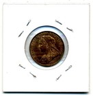 Great Britain  Farthing  1895 Choice About Uncirculated Red And Brown