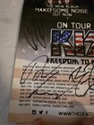 The Dead Daisies 2016 Make Some Noise Tour Poster Signed By Band Kiss Tour      