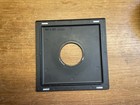  near Mint     Toyo Field 110x110mm Lens Board For  0 No 0 Shutter From Japan