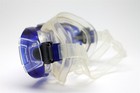 Swim Snorkel Dive Mask Clear blue For Snorkeling   Freediving Anti-fog  