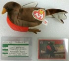 Early Robin Brewers Ty Beanie Baby Sports Commemorative