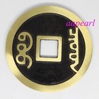 Feng Shui Coins Lucky Chinese Fortune Coin Brass Metal Ching Money Display 8cm D