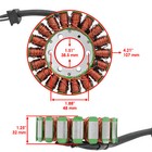 Stator Regulator Rectifier For Suzuki Gsx-r600 2004-2005   Gsx-r600x 2004-2005