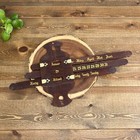 Vintage Dutch Perpetual Wooden Wall Calendar 3 Slides
