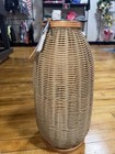 18  Rattan Solar Outdoor Patio Lantern - Hearth   Hand With Magnolia New