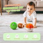 3 Pack Soft Sports Balls For Toddlers 1-3  Inflatable Plush Baby Balls Set Fo   