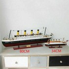 New Titanic Model Decoration Living Room Simulation Cruise Ship Wooden Sailboat