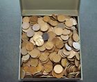 Lot Of 500  10 Rolls  Unsearched Lincoln Wheat Cents 1c Old U s  Estate Coin Lot