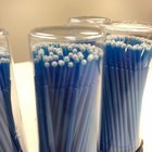 400  4 Kegs  Blue Dental Micro Applicator Brushes  regular Tips  Eyelash Mascara