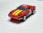 Aurora Tomy Afx Red Corvette  ghost Racer  Ho Slot Car  see Video   nice  