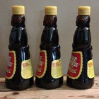 Vintage Set Of 3 Y2k Mrs  Butterworth s Amber Glass Syrup Bottle 12oz Sealed new