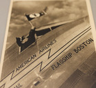 Vintage American Airlines Postcard Vintage