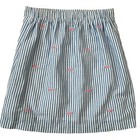 Vineyard Vines Girls Medium M 10-12 Striped Seersucker Whale Print Skirt Blue Wh