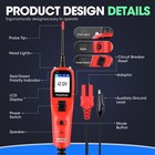 Ps100 Electrical Circuit Tester Power Probe Kit For 12v 24v Vehicle Diagnostic