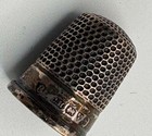 Vintage Charles Horner Sterling Silver Sewing Thimble