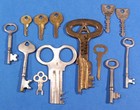 Antique Cell Block   Skeleton Keys From Wyoming State Insane Asylum Evanston Wyo