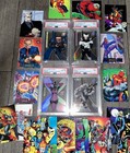 2017 Fleer Ultra Spiderman Ex Rhino Boomerang Beetle Hammer Marvel Cards Psa Lot