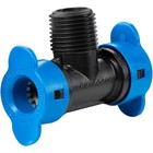 Orbit 31979 Outdoor Blu-lock 1 2  Inch Male Mpt Plastic Tee For Irrigation
