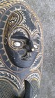 Vintage Tiki Png Hand Carved Wooden Mask Papua New Guinea