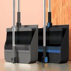 Kitchen Office New Folding Broom Dustpan Set Household Cleaning Tools Non-stick