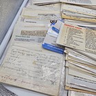 Huge Lot Of 300  Vintage Handwritten Recipe Cards   Cutouts Dessert Sweets B