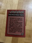 1986 Topps Pete Rose  5 Signed Baseball Card Autographed Auto