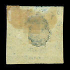 Peru 1860 Coat Of Arms Llama 1d Prussia Bl Scott  9c Mint Mh Zigzag Lines Broken