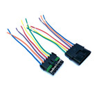 14 Awg Assembled Delphi Weather Pack 6 Pin Sealed Connector Kit  6  Wire