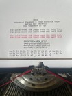 1928 Underwood Standard Typewriter Wood Grain Finish Vg Condition 