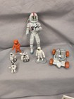 Vintage Nasa Space Toy Lot Astronaut Figures Space Shuttle Rockets Kennedy Space