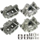 4x Disc Brake Caliper W  Bracket For Honda Pilot 2009-2015 V6 3 5l Front   Rear